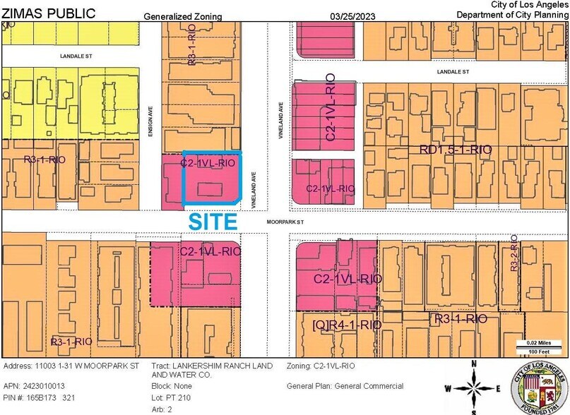 More Photos Of 11003 Moorpark St, North Hollywood Land For Sale