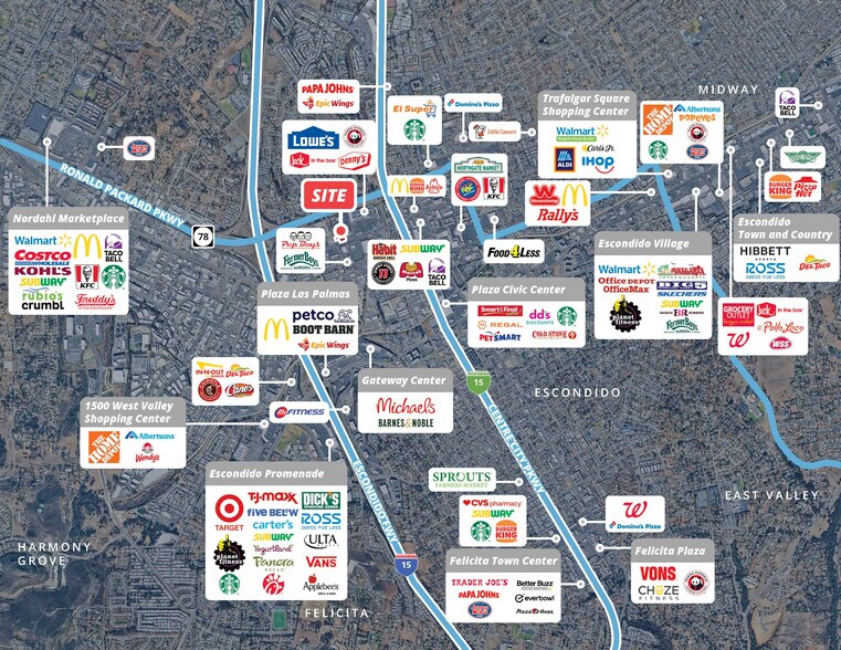 More Photos Of 840 W Mission Ave, Escondido Freestanding For Lease