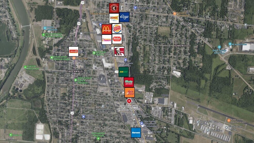 More Photos Of 2949 Dixie Hwy, Hamilton Restaurant For Sale