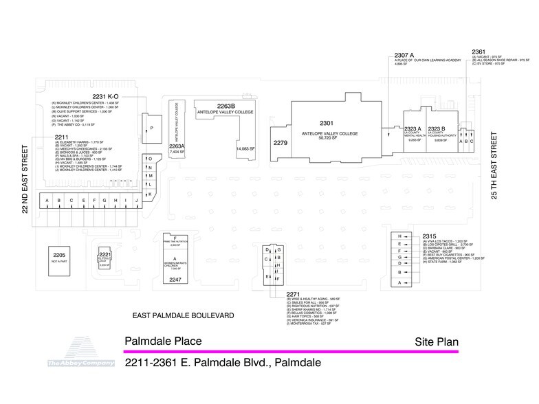 More Photos Of 2111-2361 E Palmdale Blvd, Palmdale Unknown For Lease