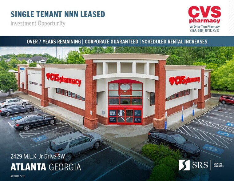 Primary Photo Of 2429 Martin Luther King Jr Dr, Atlanta Drugstore For Sale
