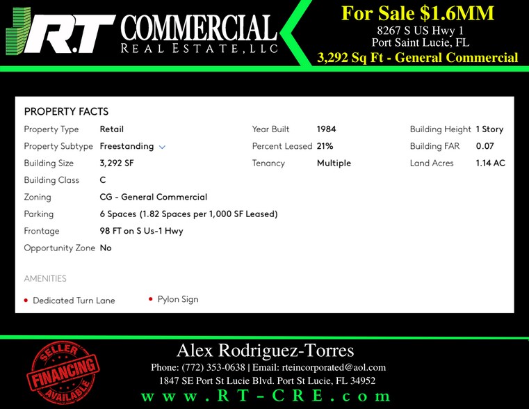More Photos Of 8267 S Us-1 Hwy, Port Saint Lucie Freestanding For Sale
