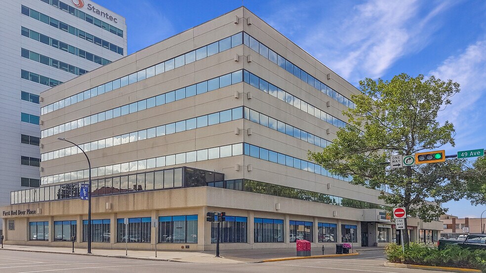 Primary Photo Of 4911 51 St, Red Deer Office For Lease