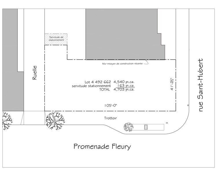 More Photos Of St 810 Fleury @ Rue St-Hubert, Montréal Land For Sale