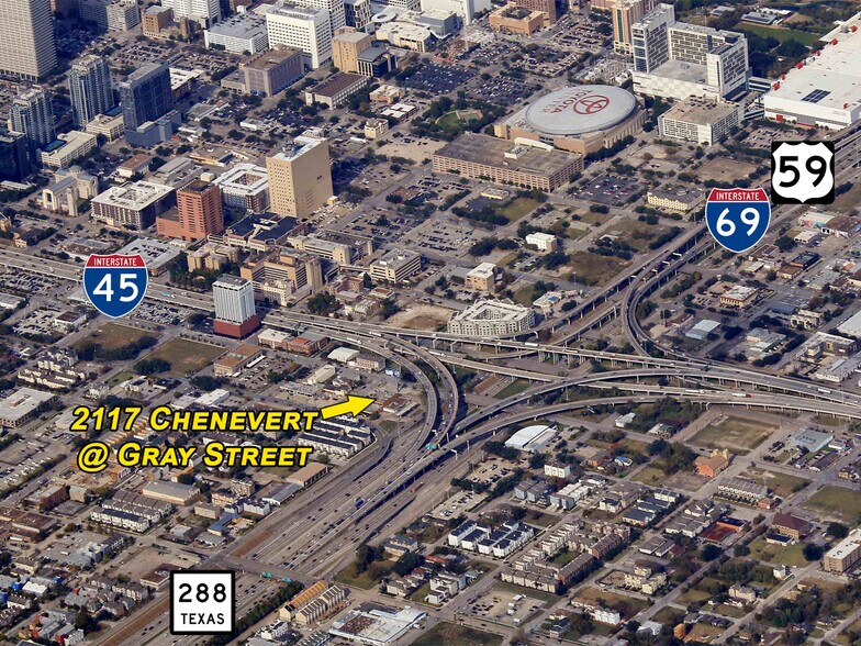 More Photos Of 2117 Chenevert St, Houston Freestanding For Lease