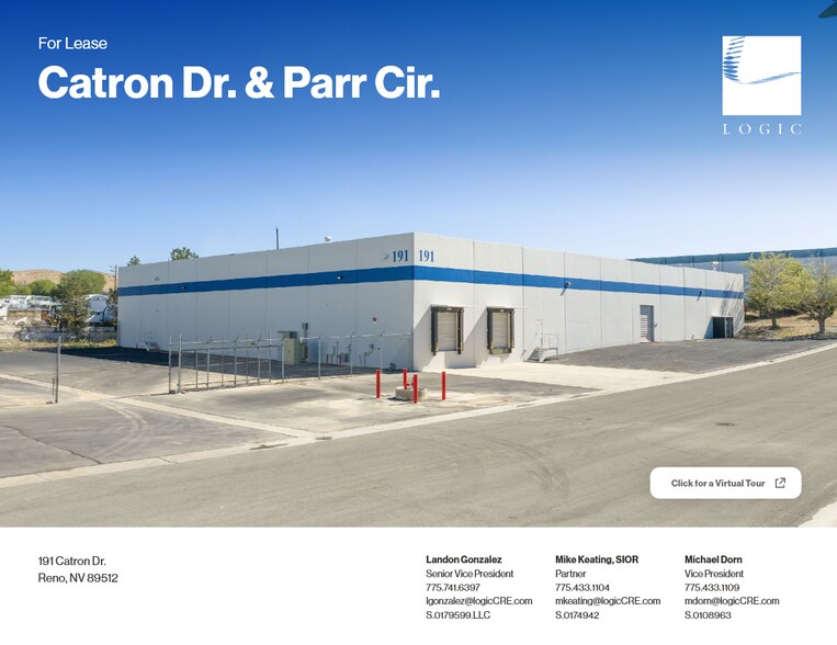 Primary Photo Of 191 Catron Dr, Reno Warehouse For Lease