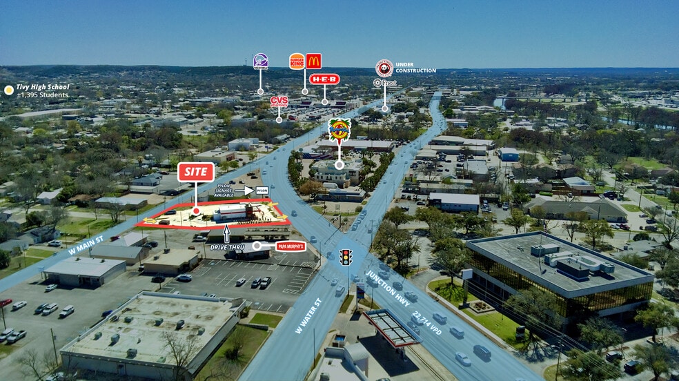 More Photos Of 236 Junction Hwy, Kerrville Fast Food For Lease
