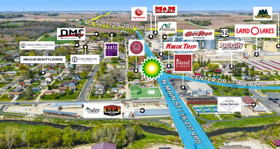 More Photos Of 100 N Main St, Pine Island Service Station For Sale