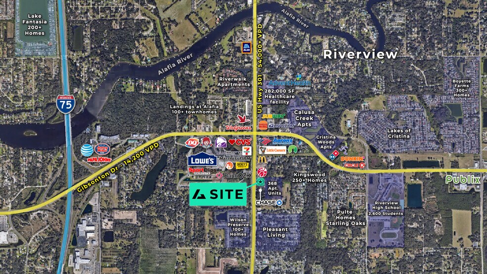 More Photos Of 70 Oakside Park dr, Riverview Storefront For Lease