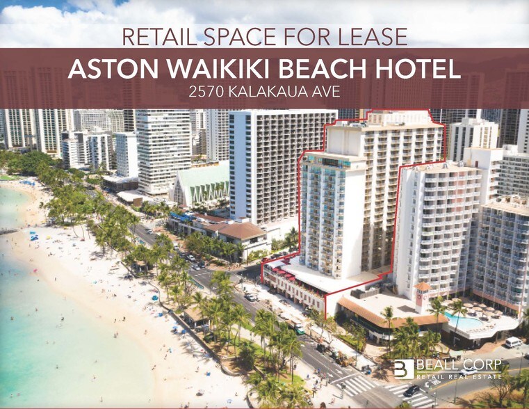 2570 Kalakaua Ave, Honolulu, HI 96815 Hospitality For Lease