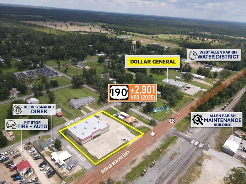 More Photos Of 18284 Highway 190, Reeves Freestanding For Sale