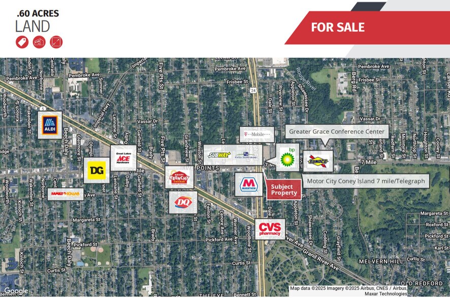 More Photos Of 19050 Telegraph Rd, Detroit Storefront Retail Office For Sale