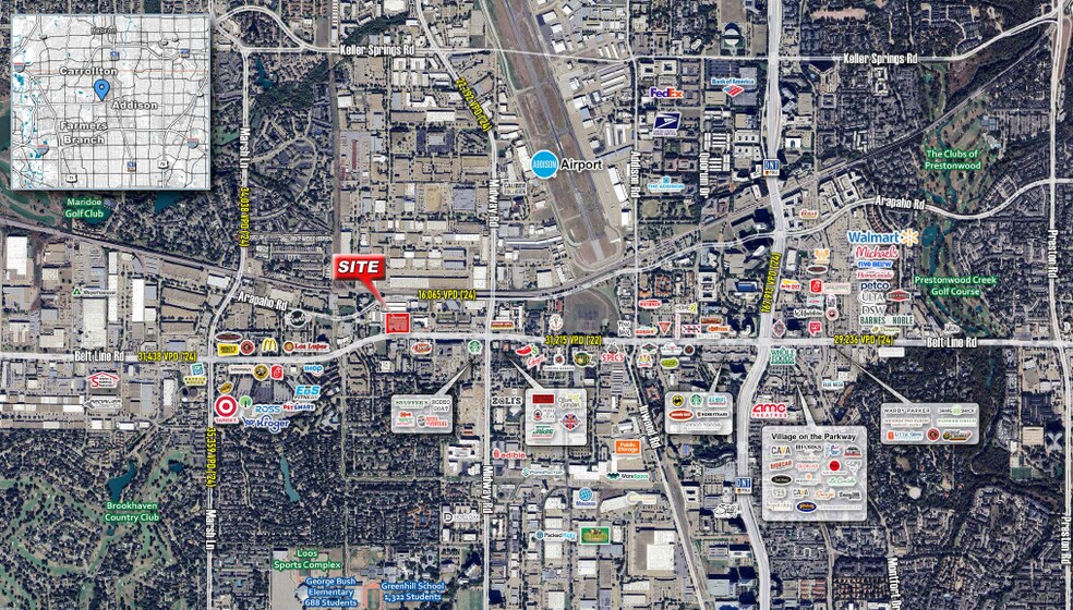 More Photos Of 4021 Belt Line Rd, Addison General Retail For Lease