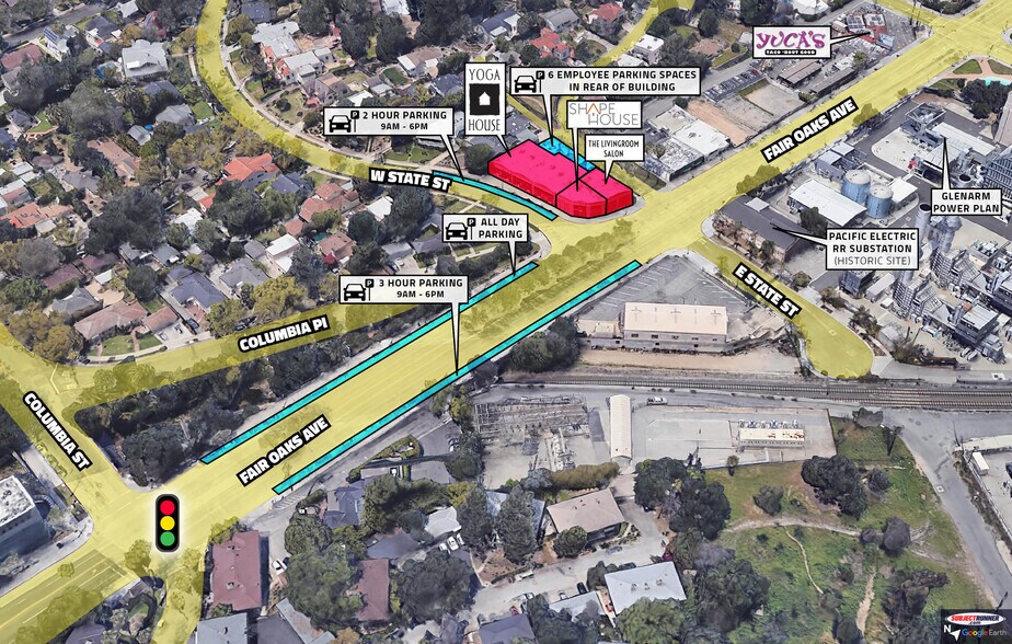 More Photos Of 1167-1169 S Fair Oaks Ave, Pasadena Storefront Retail Office For Lease