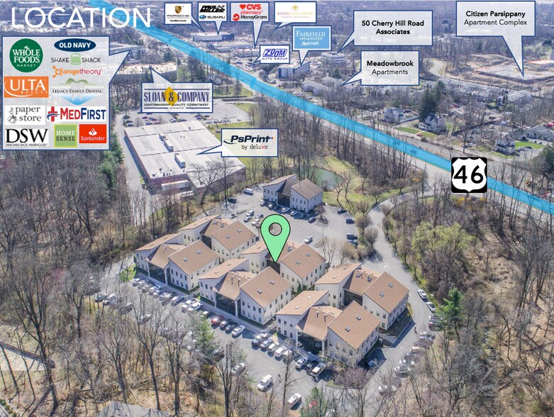 More Photos Of 115 Route 46, Mountain Lakes Office For Sale