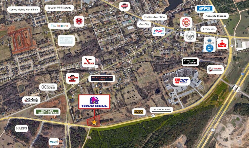 More Photos Of 1500 Frontier Rd, Barling Fast Food For Sale