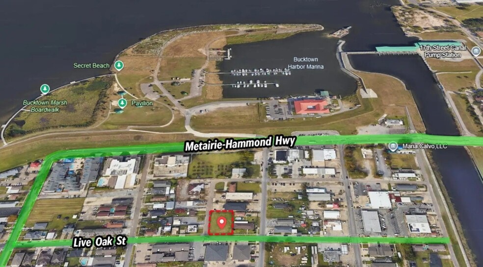 Primary Photo Of 307 Live Oak St, Metairie Land For Sale