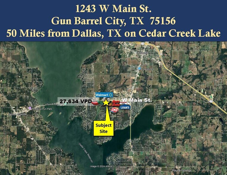 More Photos Of 1243 W Main St, Gun Barrel City Restaurant For Sale