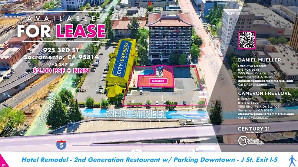Primary Photo Of 925 3rd St, Sacramento Restaurant For Lease