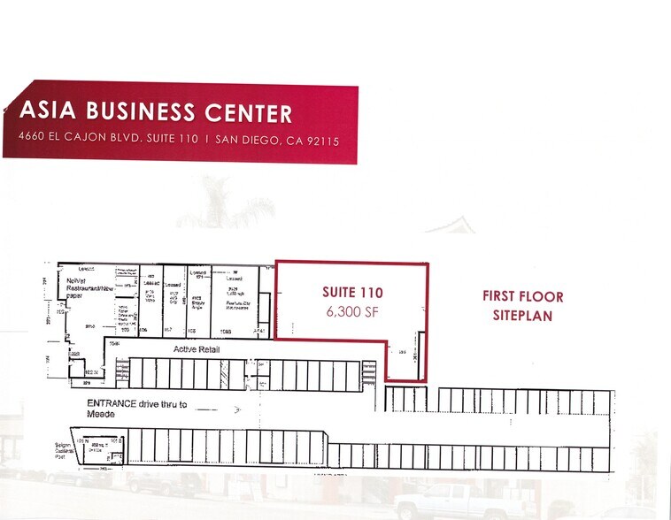 More Photos Of 4660 El Cajon Blvd, San Diego Medical For Lease