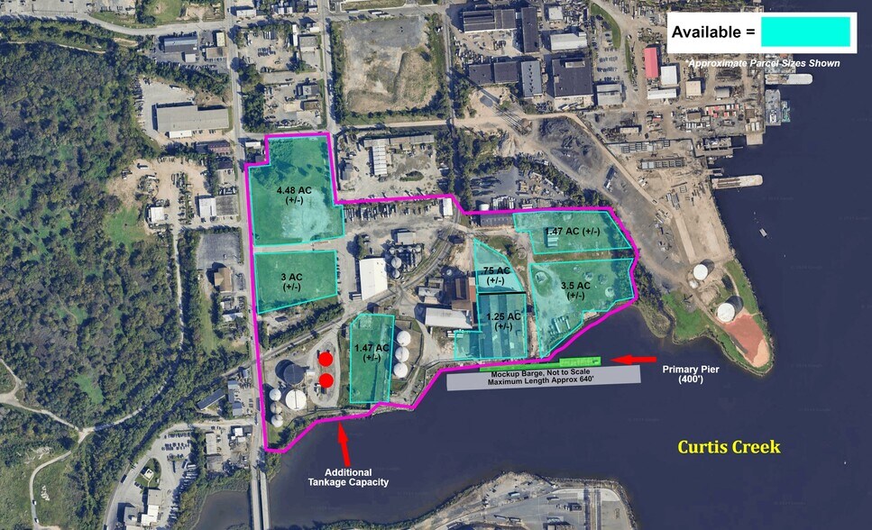 More Photos Of 5501 Pennington Ave, Baltimore Land For Sale