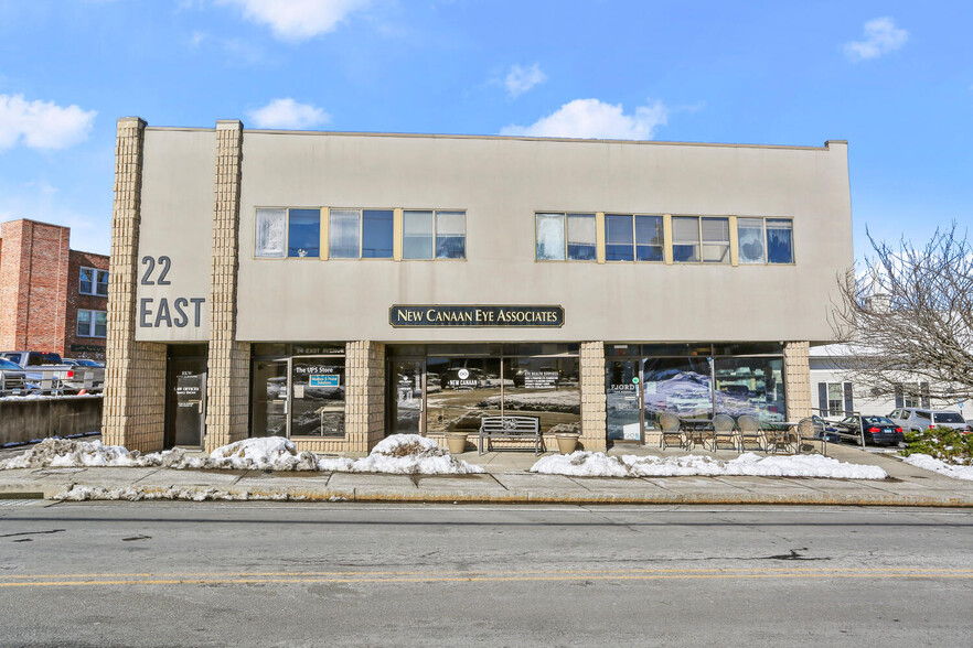 Primary Photo Of 22-24 East Ave, New Canaan Office For Sale