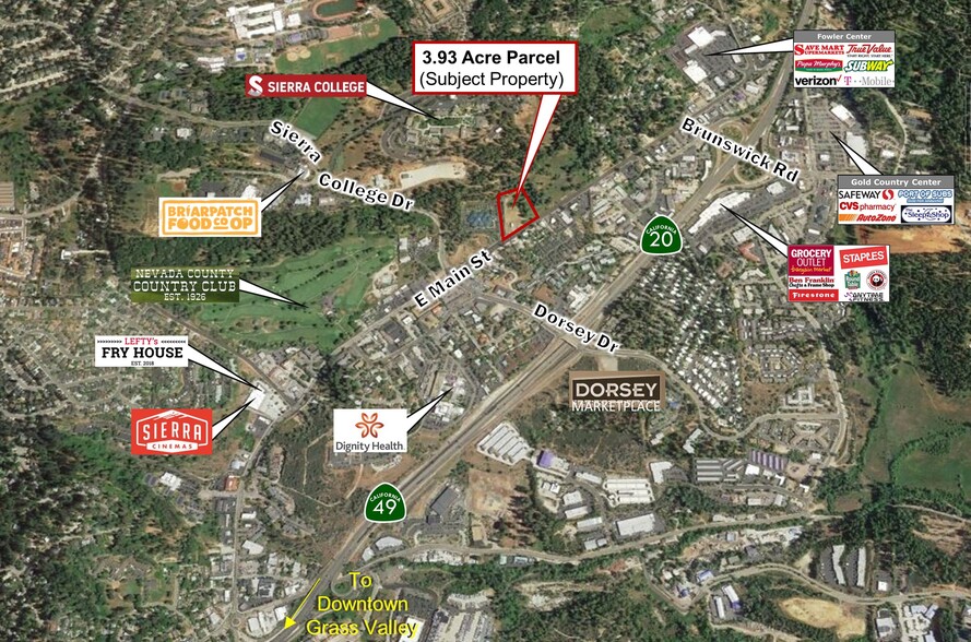 Primary Photo Of Main St, Grass Valley Land For Sale