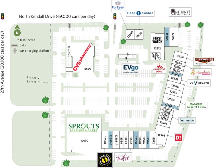 More Photos Of 12500-12650 SW 88th St, Miami Unknown For Lease