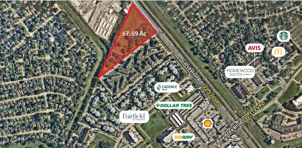 Primary Photo Of Highway 3 & Bay Area Blvd, Webster Land For Sale