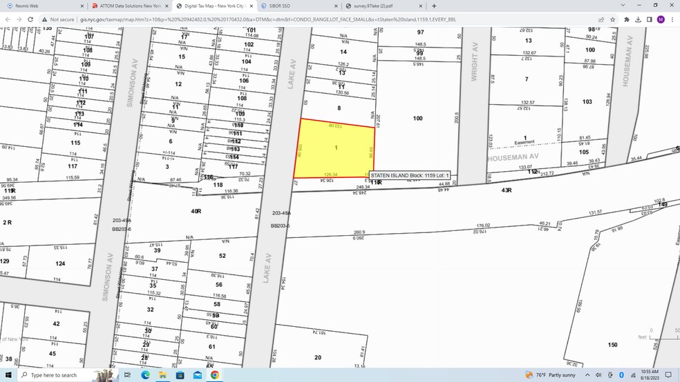 More Photos Of 0 Lake Ave, Staten Island Land For Sale