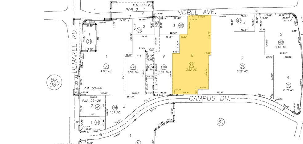 More Photos Of W Noble Dr, Visalia Land For Lease