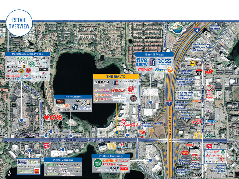 More Photos Of 7335-7339 W Sand Lake Rd, Orlando Unknown For Lease