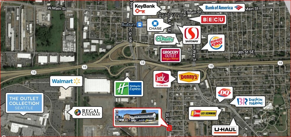 More Photos Of 1020 A St SE, Auburn Storefront Retail Office For Lease