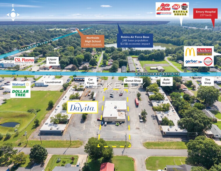 More Photos Of 509 N Houston Rd, Warner Robins Freestanding For Sale