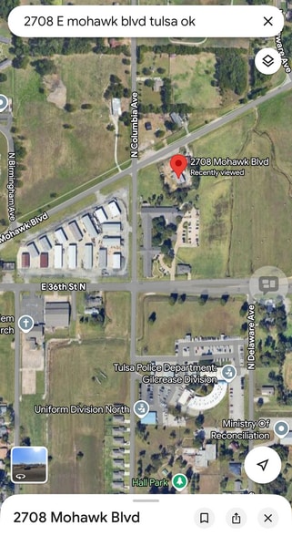 Primary Photo Of 2706 Mohawk Blvd, Tulsa Warehouse For Lease