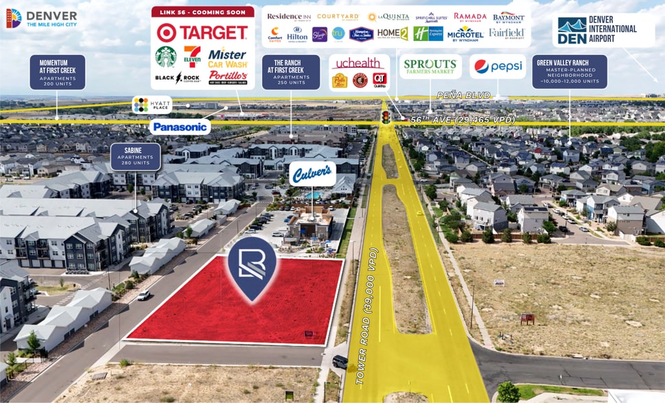 More Photos Of 5035 Tower Rd, Denver Land For Sale