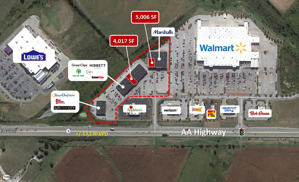 More Photos Of 191-219 Wal Mart Way, Maysville General Retail For Lease