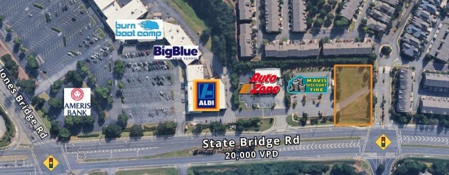 Primary Photo Of 10805 State Bridge Rd, Johns Creek Land For Sale