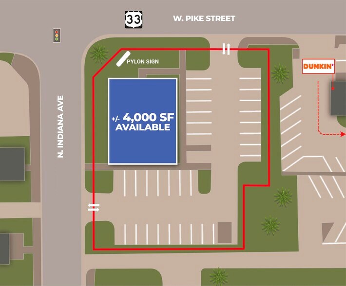 More Photos Of 924 W Pike St, Goshen Medical For Lease