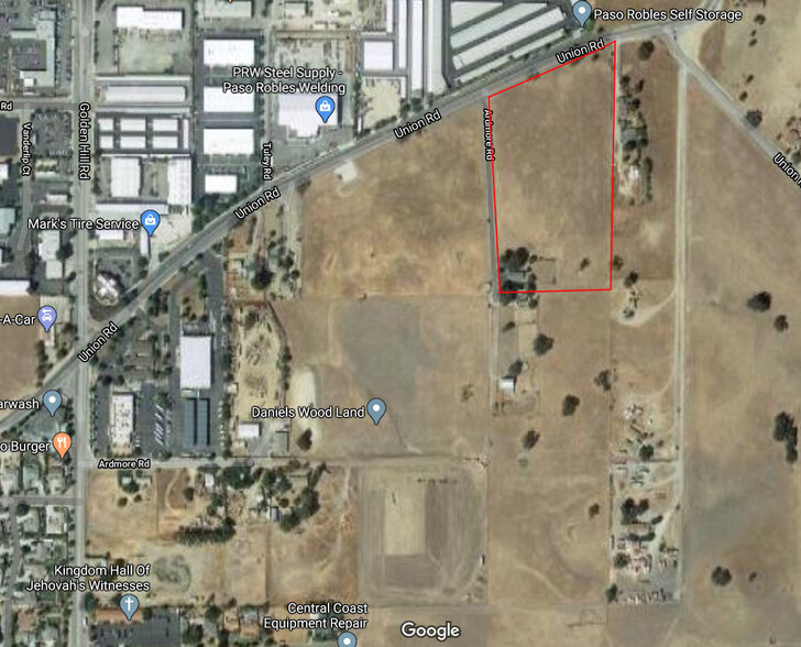 Primary Photo Of 2930 Union Rd, Paso Robles Land For Sale