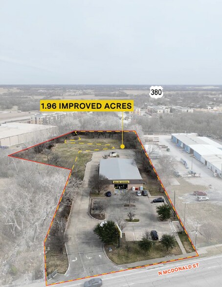 More Photos Of 902 N McDonald St, McKinney Industrial For Lease