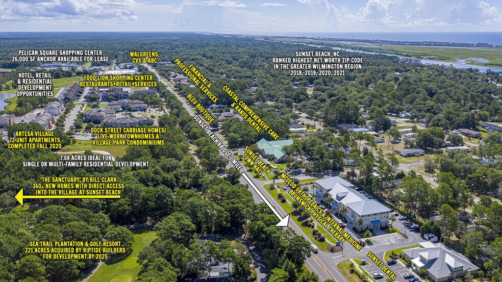 More Photos Of 0 Sunset Blvd N & Angels Trace Rd, Sunset Beach Land For Sale