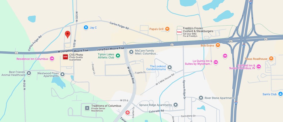 More Photos Of 4430 W Jonathan Moore Pike, Columbus Office Residential For Sale