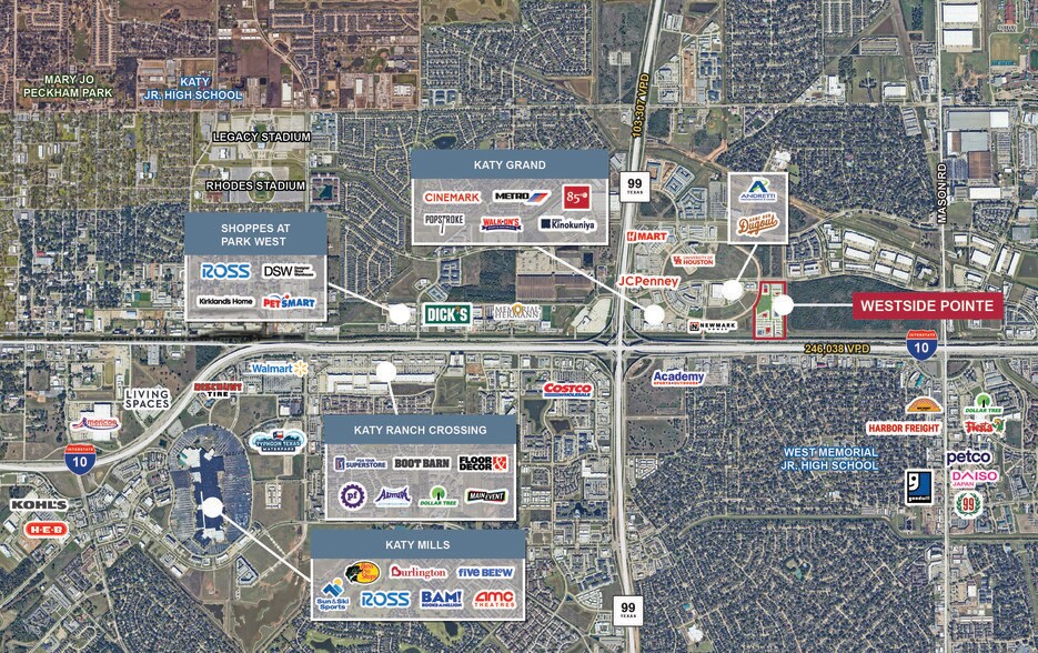 More Photos Of Westside Pky @ I-10, Katy Land For Lease