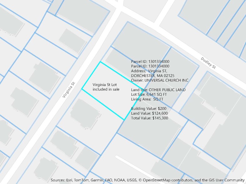 More Photos Of 767 Dudley St, Boston Land For Sale