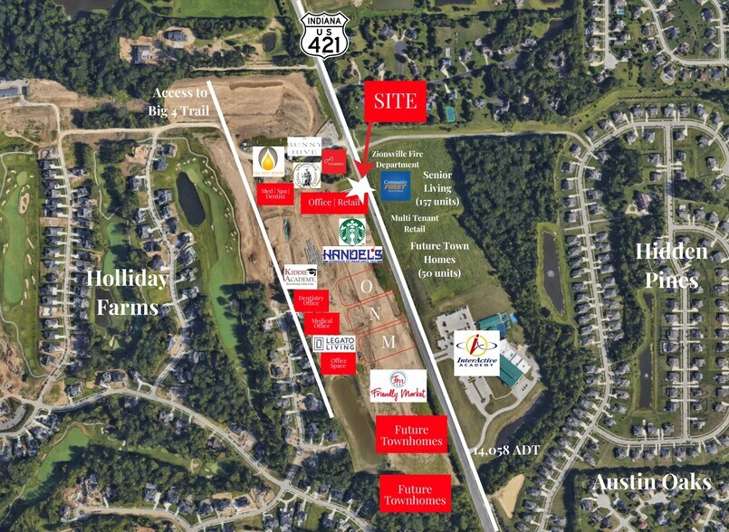 More Photos Of 3635 Marketplace Dr, Zionsville General Retail For Lease