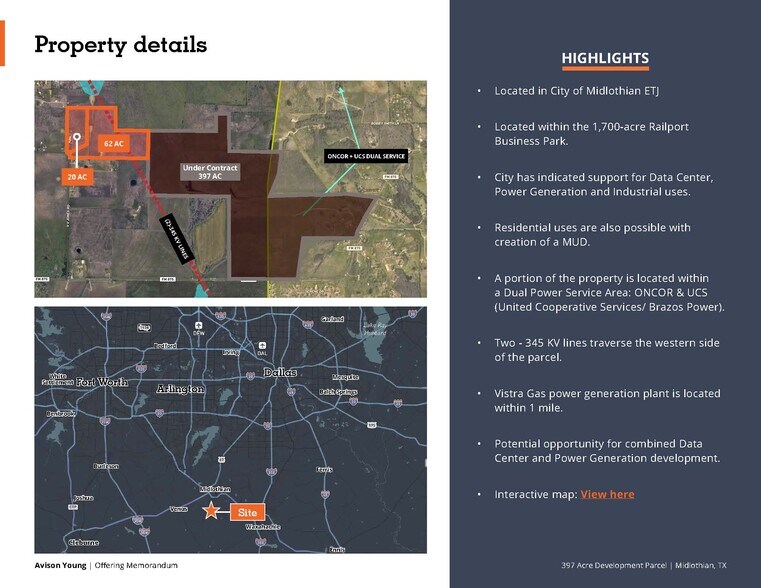 More Photos Of W FM 875, Midlothian Land For Sale