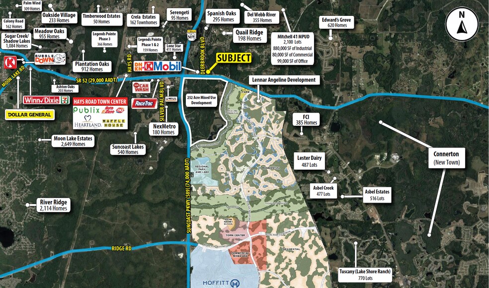 More Photos Of SR 52 & Deerbrook Blvd, Land O' Lakes Land For Lease