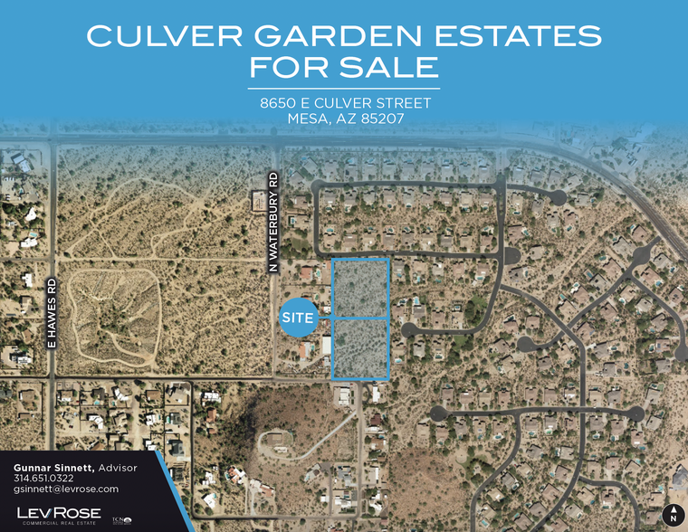 Primary Photo Of 8650 Culver St, Mesa Land For Sale