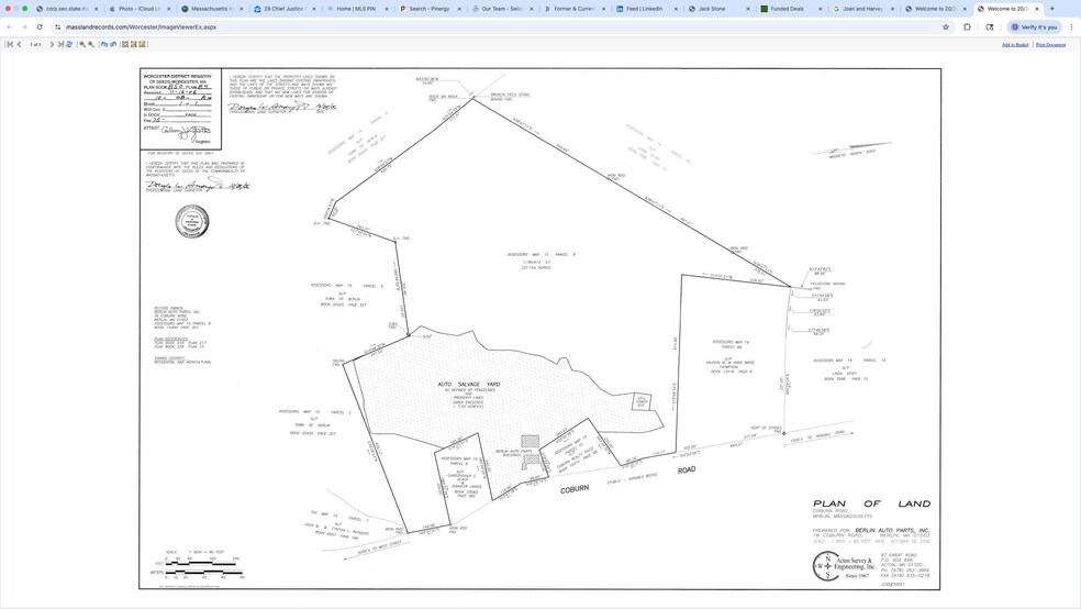 More Photos Of 76 Coburn Rd, Berlin Contractor Storage Yard For Sale